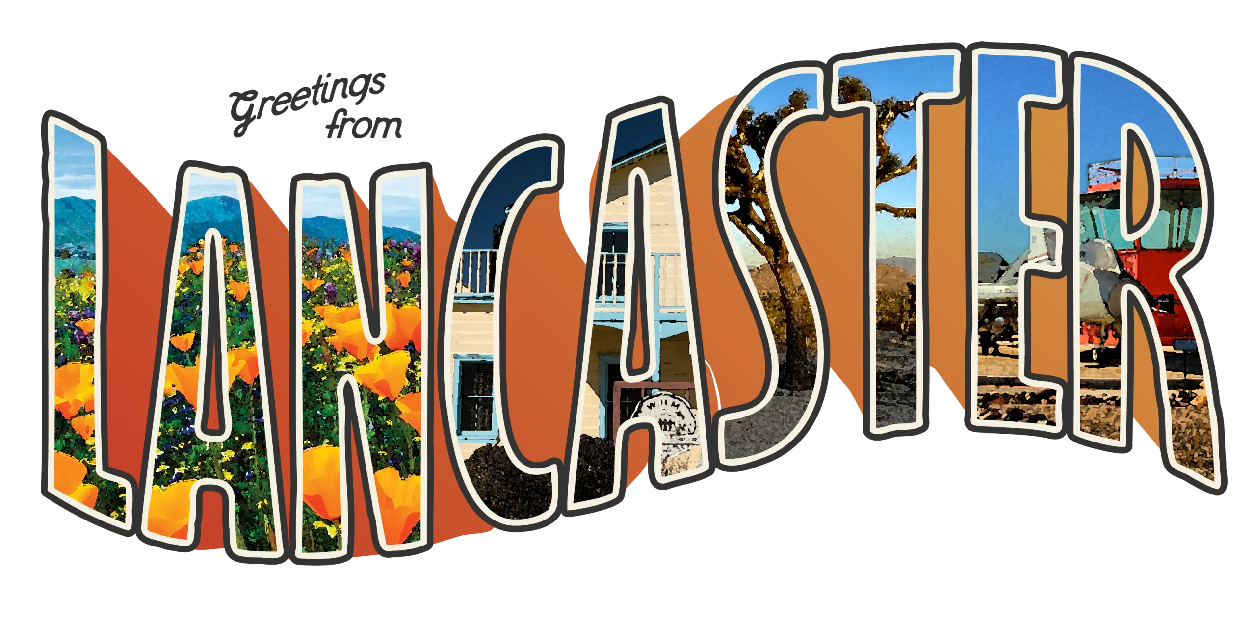 Greetings from Lancaster Logo